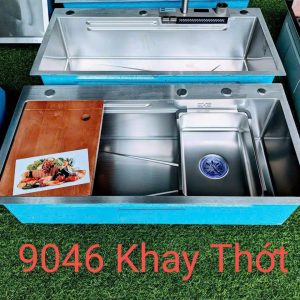 Chậu chén inox 304 36