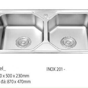 Chậu chén inox 304 45