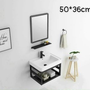 Tủ Lavabo chân ghép 01