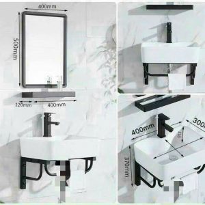 Tủ Lavabo chân ghép 02
