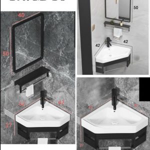 Tủ Lavabo chân ghép 03