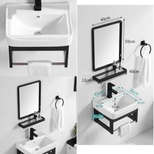 Tủ Lavabo chân ghép 05