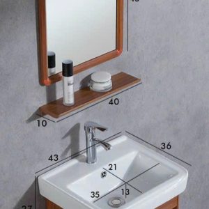 Tủ Lavabo chân ghép 06