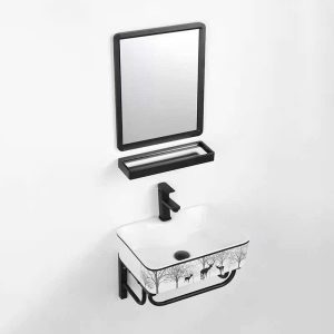 Tủ nhôm lavabo 26