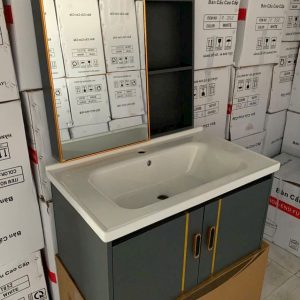 Tủ nhôm lavabo 08